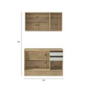 Ver imagem 3 de Cozinha Compacta 2 Peças A2699 (Não acompanha Pia) Amália Casamia