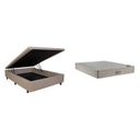 Ver imagem 6 de Cama Box Baú Casal e Colchão Ortobom Airtech 138x188cm