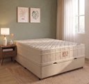 Ver imagem 1 de Cama Box Casal Mola Ensacada 138CMX67CMX188CM Airtech Ortobom Bege
