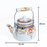 Chaleira Esmaltada 2.5 Litros Charm Cor 2 sem Apito com Indução - 2