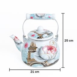 Chaleira Esmaltada 2.5 Litros Charm Cor 3 sem Apito com Indução - 2