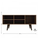 Ver imagem 3 de Rack para TV até 43 Polegadas 1 Porta 1 Gaveta Retrô Manto Móveis