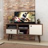 Rack para TV até 43 Polegadas 1 Porta 1 Gaveta Retrô Manto Móveis - 1