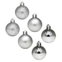 Ver imagem 1 de Bola de Natal 8cm 6 Peças Nice Niazitex