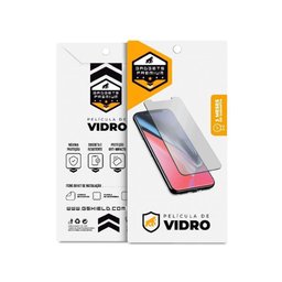 Películas para Iphone 5s : Vidro Dupla + Traseira Fibra de Carbono - Gshield - 4