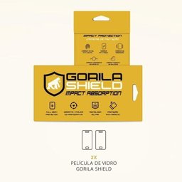 Películas para Iphone 5s : Vidro Dupla + Traseira Fibra de Carbono - Gshield - 6