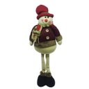Ver imagem 1 de Boneco de Neve com Chapéu e Cachecol 43cm Niazitex
