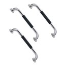 Ver imagem 1 de Barra de Apoio 40cm Inox Suporte Antiderrapante Kit 3 Unidades Idoso Criança Gestante Cadeirante Ban
