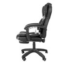 Ver imagem 3 de Cadeira de Escritório Presidente Reclinável Kelter Kc353 Preta