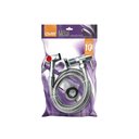 Ver imagem 2 de Kit 2 Duchas Higiênicas Metal Cromada Banheiro 1/4 de Volta Civitt