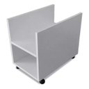 Ver imagem 1 de Porta CPU de Madeira (MDP) c/ Rodízios - CZ/CZ - NEW CITY - 72104