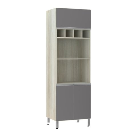 Torre 70cm - Duplo Nicho 3 Portas + 02 Nichos