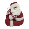 Papai Noel Sentado com Presentes 23cm Niazitex - 1