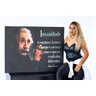 Quadro Insanidade Albert Einstein 100x76cm - 3