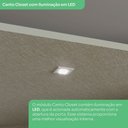 Ver imagem 6 de Guarda-roupa Casal Modulado Seletto 6 Portas 3 Gavetas com Espelho Me31 Areia - Henn