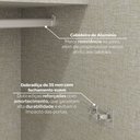 Ver mais imagens de Guarda-roupa Casal Modulado Seletto 6 Portas 3 Gavetas com Espelho Me31 Areia - Henn