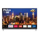 Ver imagem 1 de Smart TV Philco 86 Polegadas PTV86P50Snsg 4K Sb LED - Netflix Bivolt