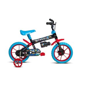 Bicicleta Infantil Aro 12 Sonic - Preto/azul, Verden - Segurança e Estilo para Pequenos Aventureiros