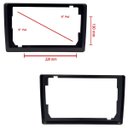 Ver imagem 2 de Moldura Redutora Multimídia Adaptadora Redutora 10 para 9 Polegadas Preta Expex Novum Epx10un001