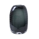 Ver imagem 1 de Vaso Decorativo de Vidro Bolhas Preto 23,5cm Rod0003 Btc