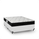 Ver imagem 1 de Cama Box Viúva + Colchão D33 One Face - 56x128x188cm - e-Shop Casa - Couro