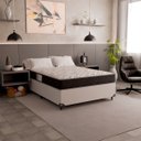 Ver imagem 6 de Cama Box Viúva + Colchão D33 One Face - 56x128x188cm - e-Shop Casa - Couro