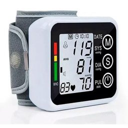 Medidor De pressão Digital Esfigmomanômetro Elétrico Com Voz - 5