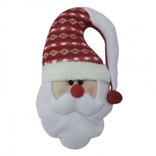 Papai Noel Bigode 30cm Paris Niazitex - 1