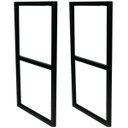 Ver imagem 1 de Suporte para Prateleiras em Aço Design Estilo Industrial Decorativo Kit com 2 Unidades