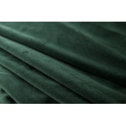 Cabeceira Queen Curva 160x60cm Luxo Estofada Com Tachas - Suede Verde Esmeralda - 5