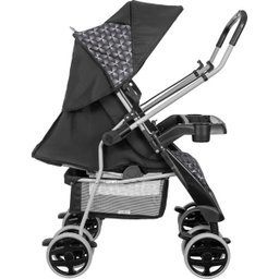 Carrinho de Bebê Tutti Baby Thor Plus - Preto New - 3