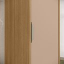 Ver mais imagens de Paneleiro Simples com 1 Porta Colors Marrom/Freijó/Pinole