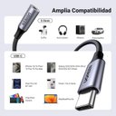 Ver imagem 4 de Adaptador Fone Ouvido Jack 3,5 Mm P2 Dac Chip Hi-fi Type C