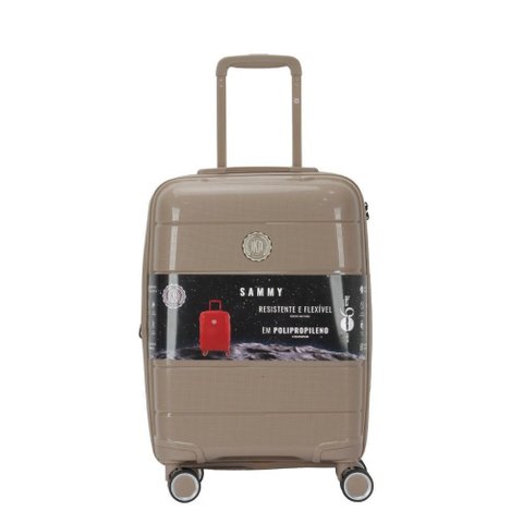 Mala de Viagem Grande 32 Kg Sammy - Ika - Champagne