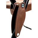 Ver imagem 2 de Cadeira Aço Carbono Praia Alta Dobrável Reforçado - Marrom