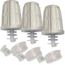 Ver imagem 1 de Kit 3 Vela Refil Filtro Talha Barro Gravidade Carvão Ativado