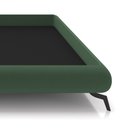 Ver imagem 6 de Cama King Base Box 193x203cm Pés de Ferro Cold P02 Veludo Verde - Mpozenato