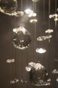 Ver imagem 2 de LUSTRE DE CRISTAL ESPIRAL PARA LAVABO, HALL SOCIAL, CABECEIRA DE CAMA, COM 1 METRO DE ALTURA