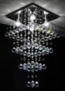 Ver imagem 1 de Lustre de Cristal para Sala, com 80 Cm de Altura e Lustre com 20cm de Altura Grátis