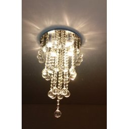 LUSTRE DE CRISTAL,(LEGÍTIMOS K9) PARA SALA, QUARTO,COM 60CM DE ALTURA - 2
