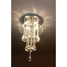 LUSTRE DE CRISTAL,(LEGÍTIMOS K9) PARA SALA, QUARTO,COM 60CM DE ALTURA - 2