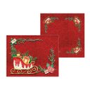 Ver imagem 2 de Kit Jogo Americano + Guardanapo Natal Trenó Ii Nsw 2 Peças