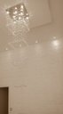 Ver imagem 2 de lustre de cristal para hall de escada com 3 metros de altura