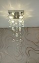 Ver imagem 2 de Lustre de cristal para sala, hall social com 60cm de altura