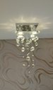 Ver imagem 1 de Lustre de cristal para sala, hall social com 60cm de altura