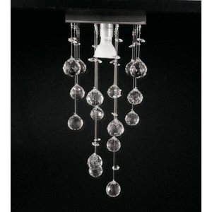 Lustre de Cristal para Quarto, Corredor com 30cm de Altura