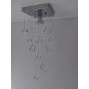 Ver imagem 3 de LUSTRE DE CRISTAL PARA LAVABO, CORREDOR COM 35CM DE ALTURA