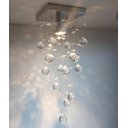 Ver imagem 2 de LUSTRE DE CRISTAL PARA LAVABO, CORREDOR COM 35CM DE ALTURA