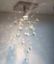 Ver imagem 2 de LUSTRE DE CRISTAL PARA LAVABO, CORREDOR COM 35CM DE ALTURA