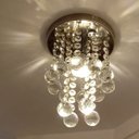 Ver imagem 1 de LUSTRE DE CRISTAL PARA LAVABO COM 20CM DE ALTURA COM 01 LÂMPADA GU10